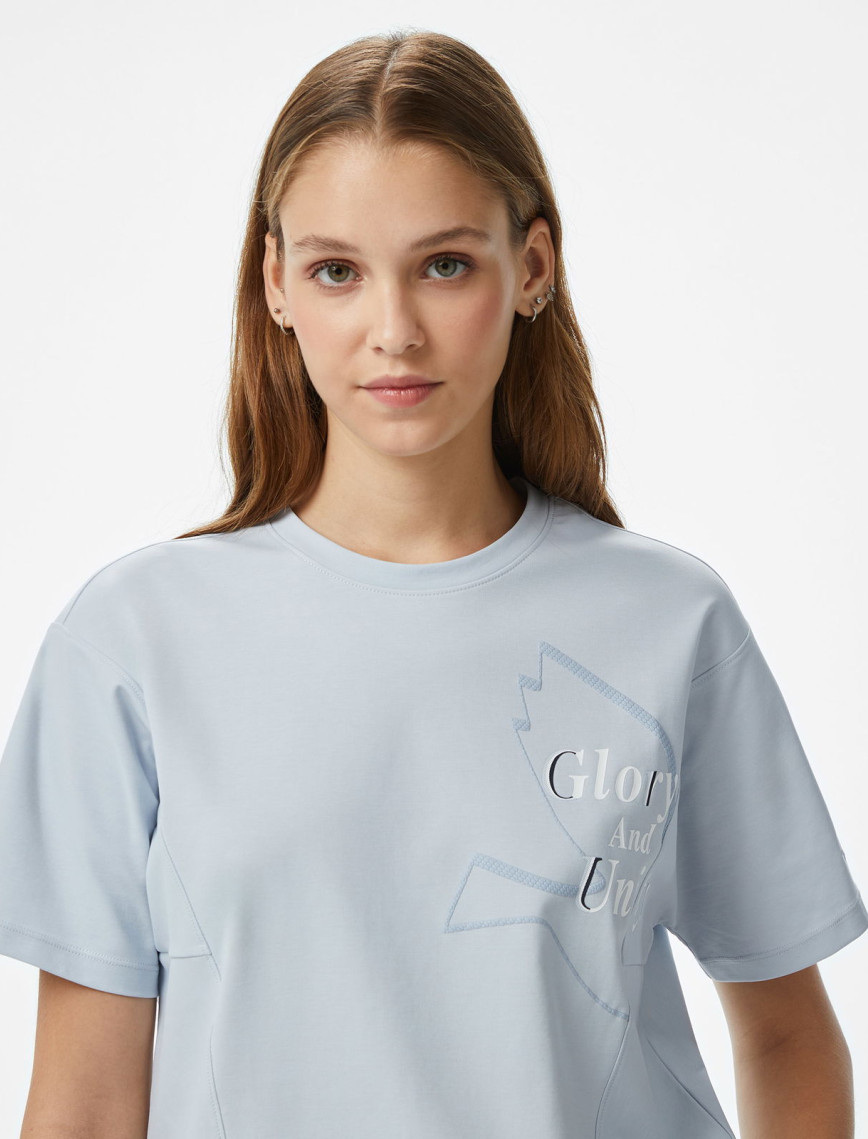 Anta Sports Kadın Gri T-Shirt Anta Sports Kadın Gri T-Shirt