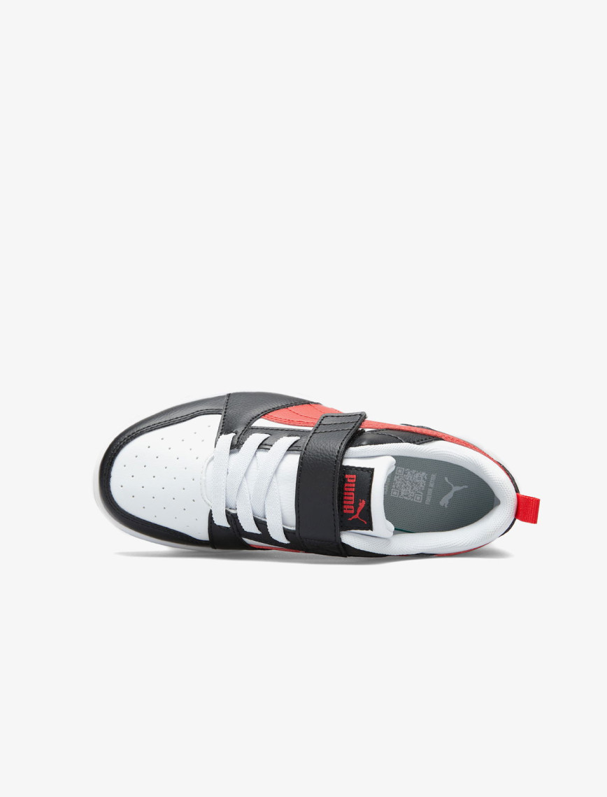 Puma Rebound V6 Low Çocuk Beyaz Spor Ayakkabı Puma Rebound V6 Low Çocuk Beyaz Spor Ayakkabı