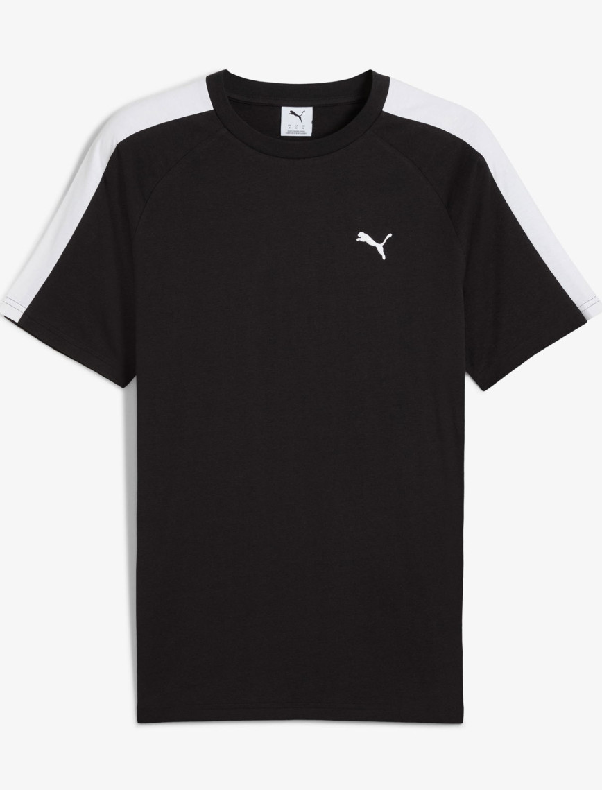 Puma T7 Erkek Siyah T-Shirt Puma T7 Erkek Siyah T-Shirt
