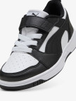 Puma Rebound V6 Low Çocuk Siyah Beyaz Spor Ayakkabı Puma Rebound V6 Low Çocuk Siyah Beyaz Spor Ayakkabı