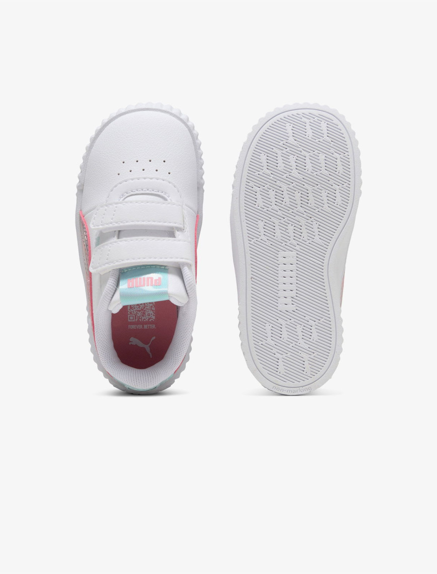 Puma Carina 3.0 Space Belle Bebek Pembe Beyaz Spor Ayakkabı