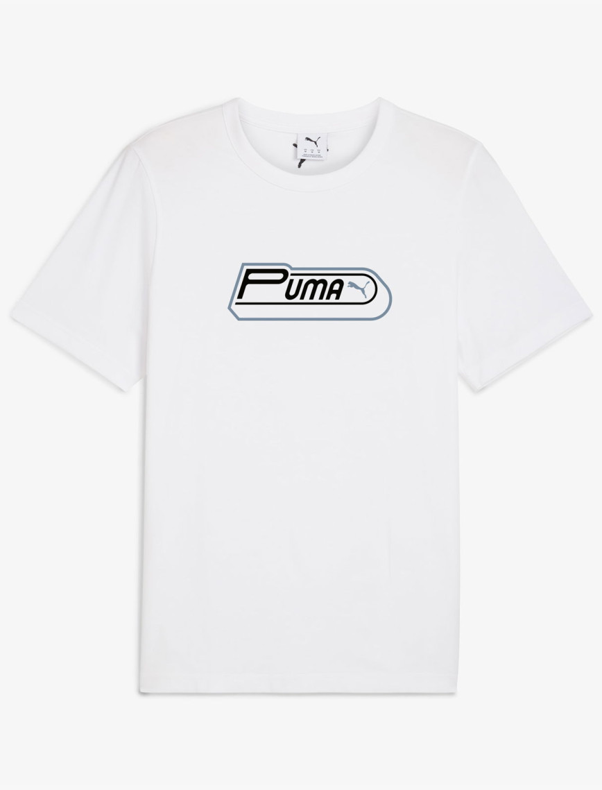 Puma Future Archive Graphic Unisex Beyaz T-Shirt Puma Future Archive Graphic Unisex Beyaz T-Shirt
