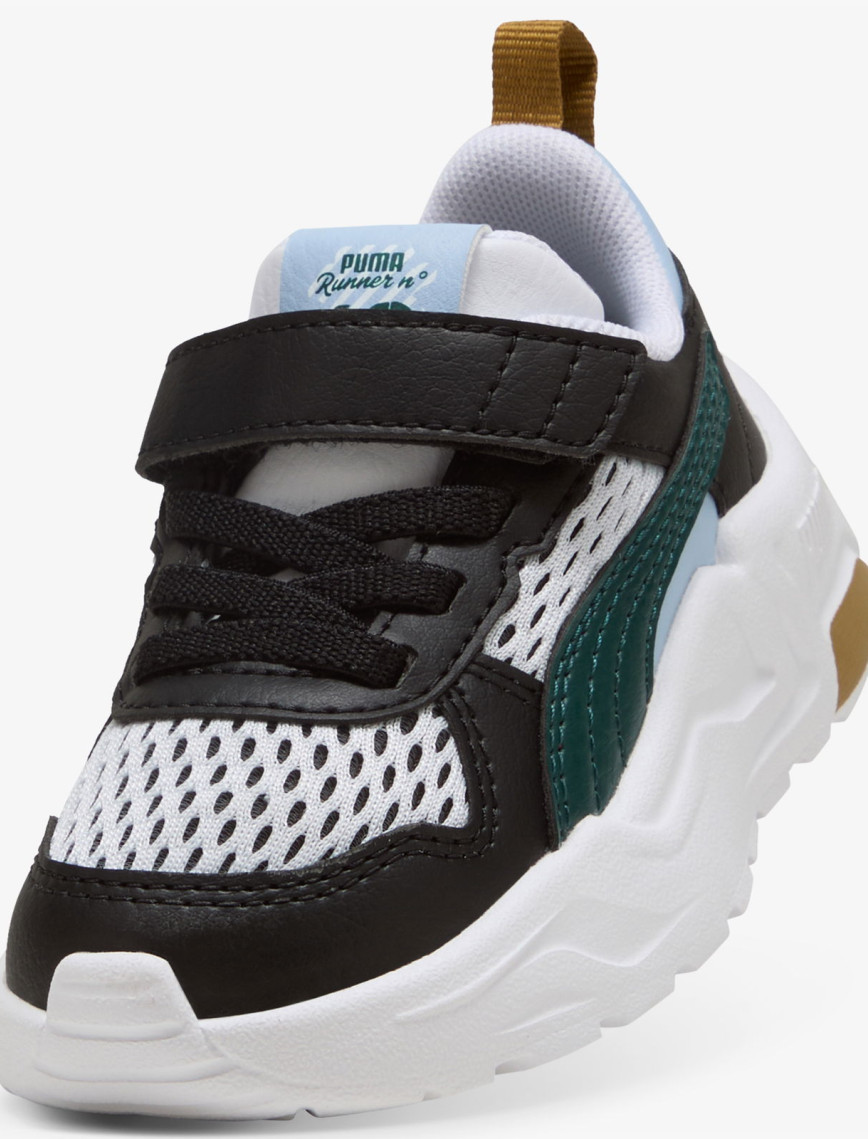 Puma Trinity 2 LT Run Fun Bebek Beyaz Spor Ayakkabı