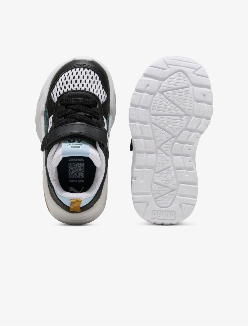 Puma Trinity 2 LT Run Fun Bebek Beyaz Spor Ayakkabı