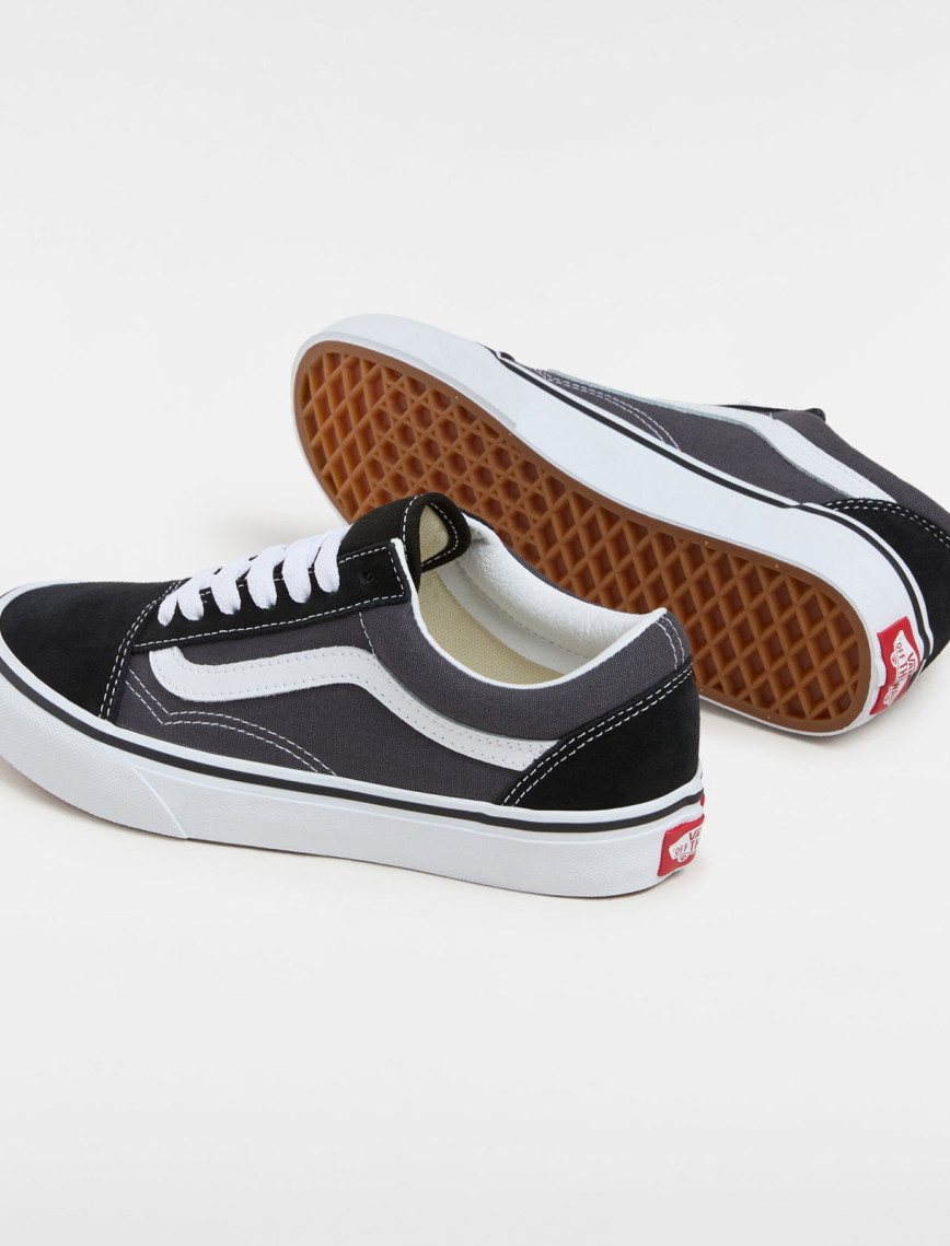 Vans Old Skool Kadın Gri Spor Ayakkabı Vans Old Skool Kadın Gri Spor Ayakkabı