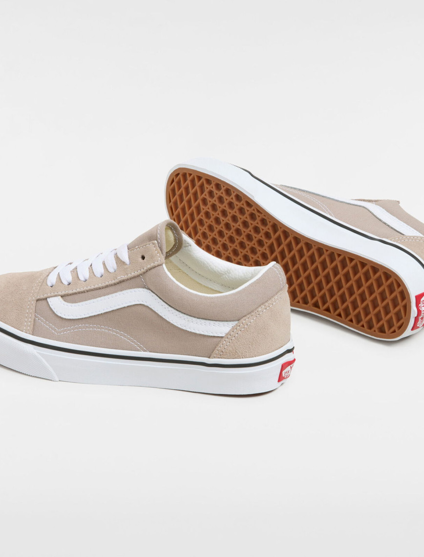 Vans Old Skool Unisex Bej Sneaker Vans Old Skool Unisex Bej Sneaker