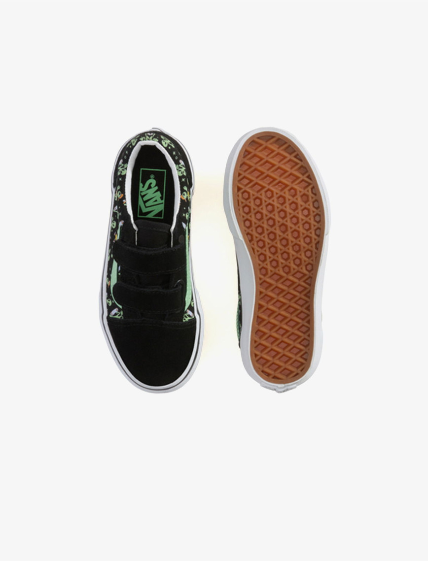 Vans Old Skool V Çocuk Siyah Sneaker Vans Old Skool V Çocuk Siyah Sneaker