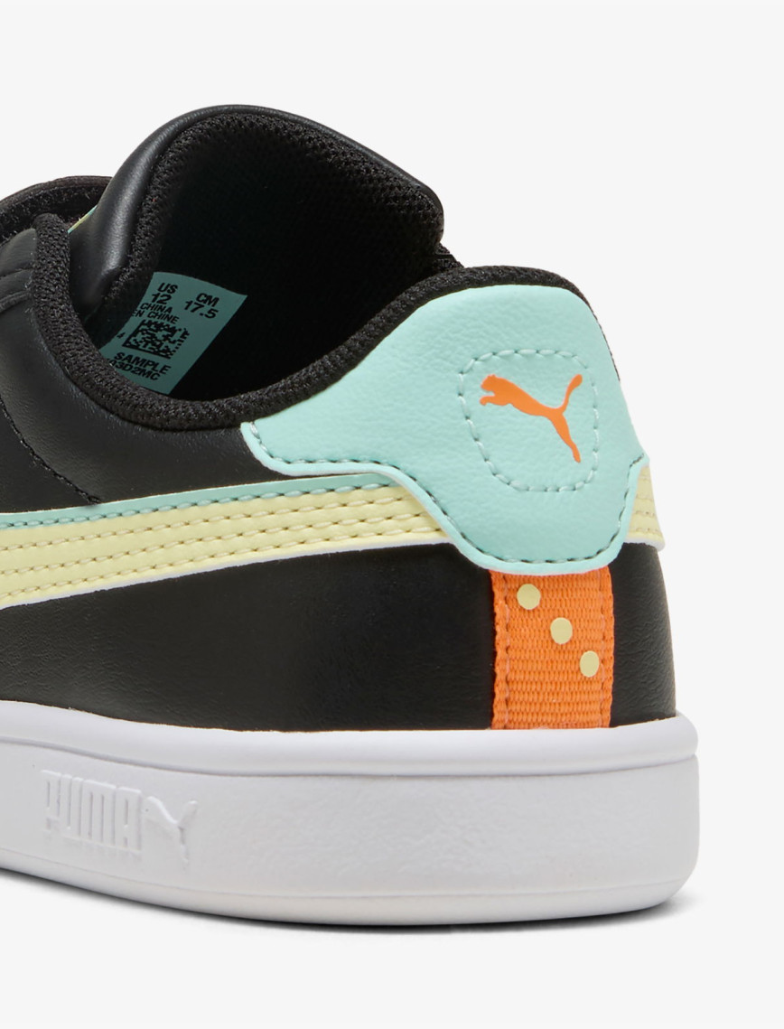 Puma Smash 3.0 Playdate Çocuk Siyah Spor Ayakkabı Puma Smash 3.0 Playdate Çocuk Siyah Spor Ayakkabı