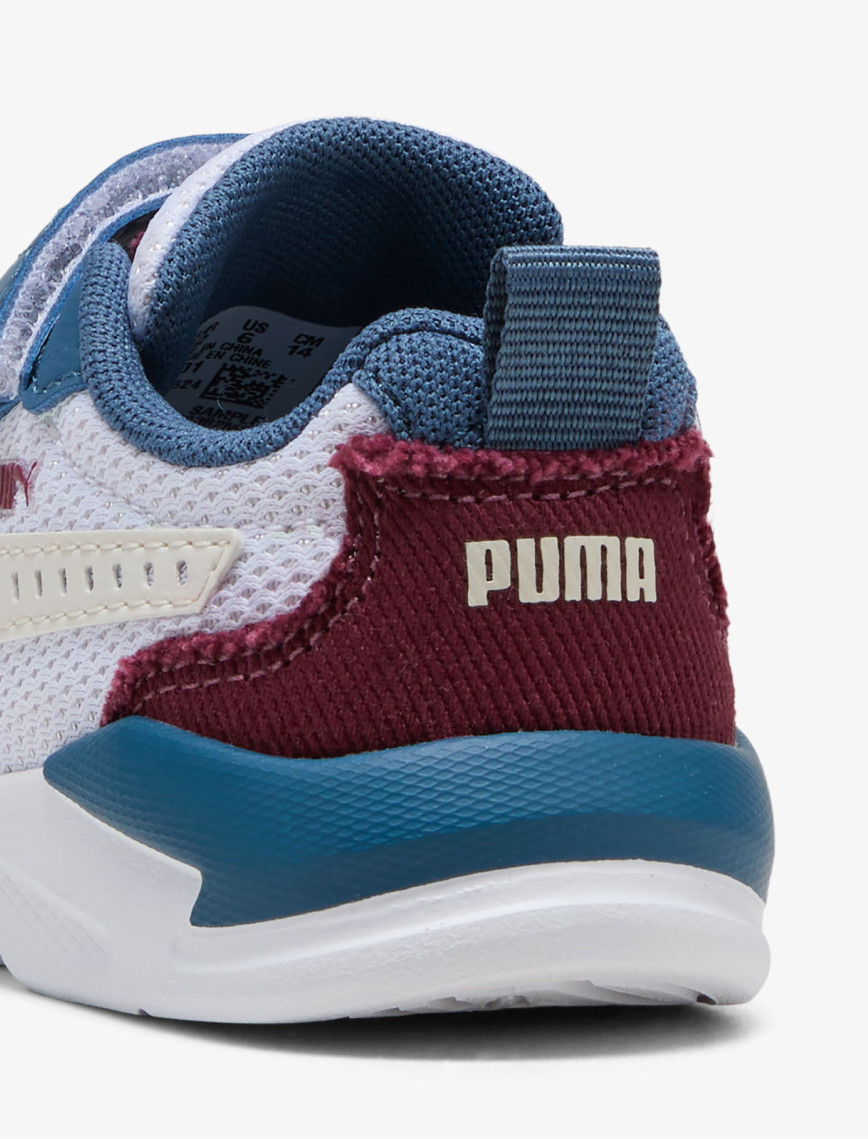 Puma X-Ray 3 LT Mid 90s Bebek Gri Spor Ayakkabı
