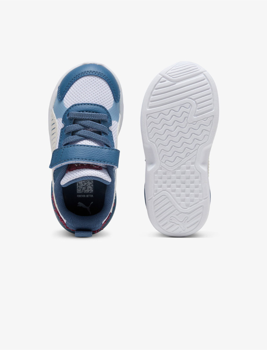 Puma X-Ray 3 LT Mid 90s Bebek Gri Spor Ayakkabı