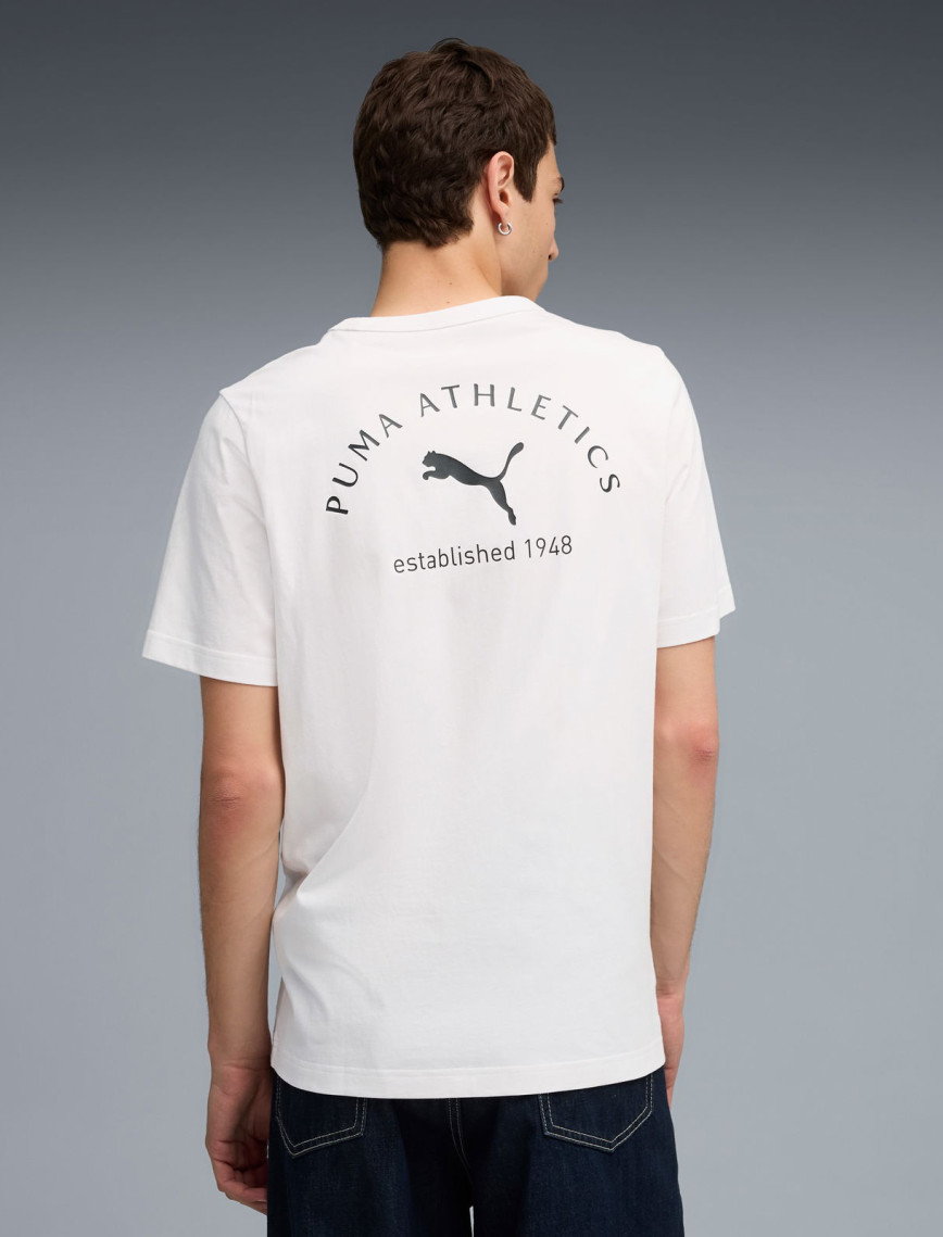 Puma Herren Erkek Beyaz T-Shirt Puma Herren Erkek Beyaz T-Shirt