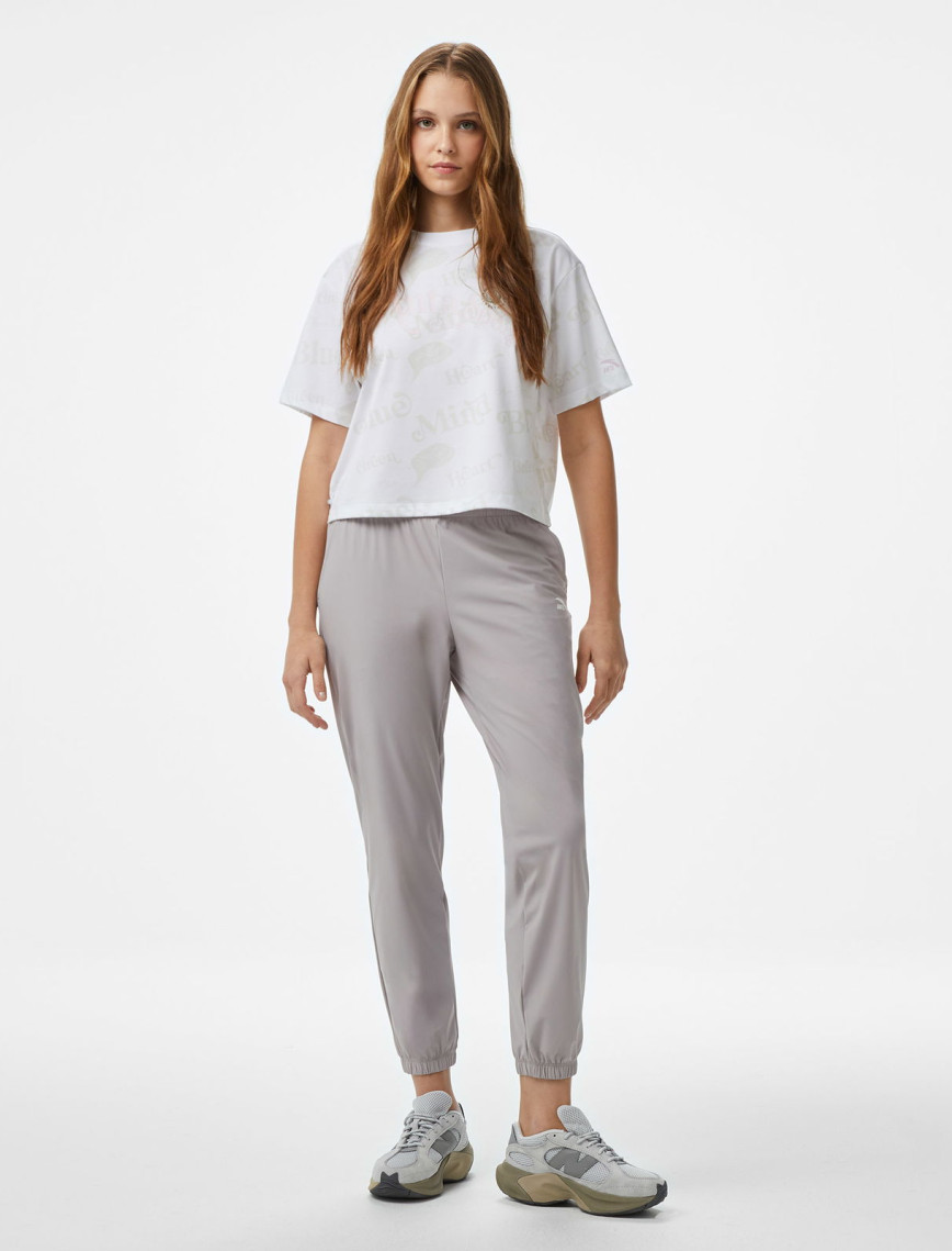 Anta Sports Kadın Gri Eşofman Altı Anta Sports Kadın Gri Eşofman Altı