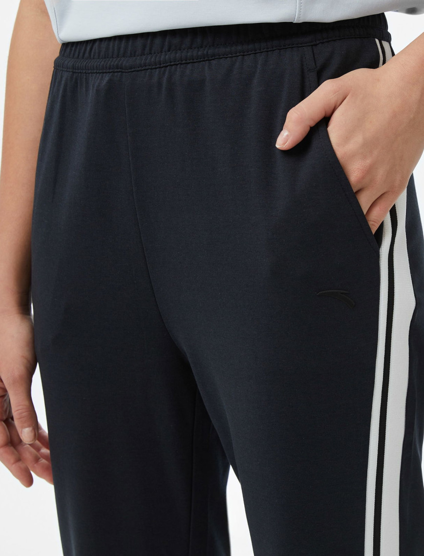 Anta Sports Kadın Siyah Eşofman Altı