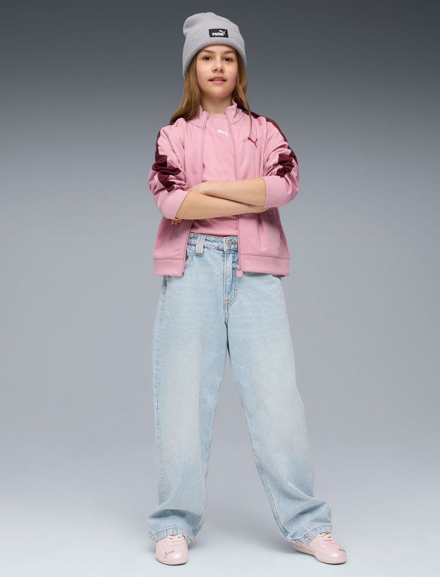 Puma T7 Always On Çocuk Pembe Ceket Puma T7 Always On Çocuk Pembe Ceket