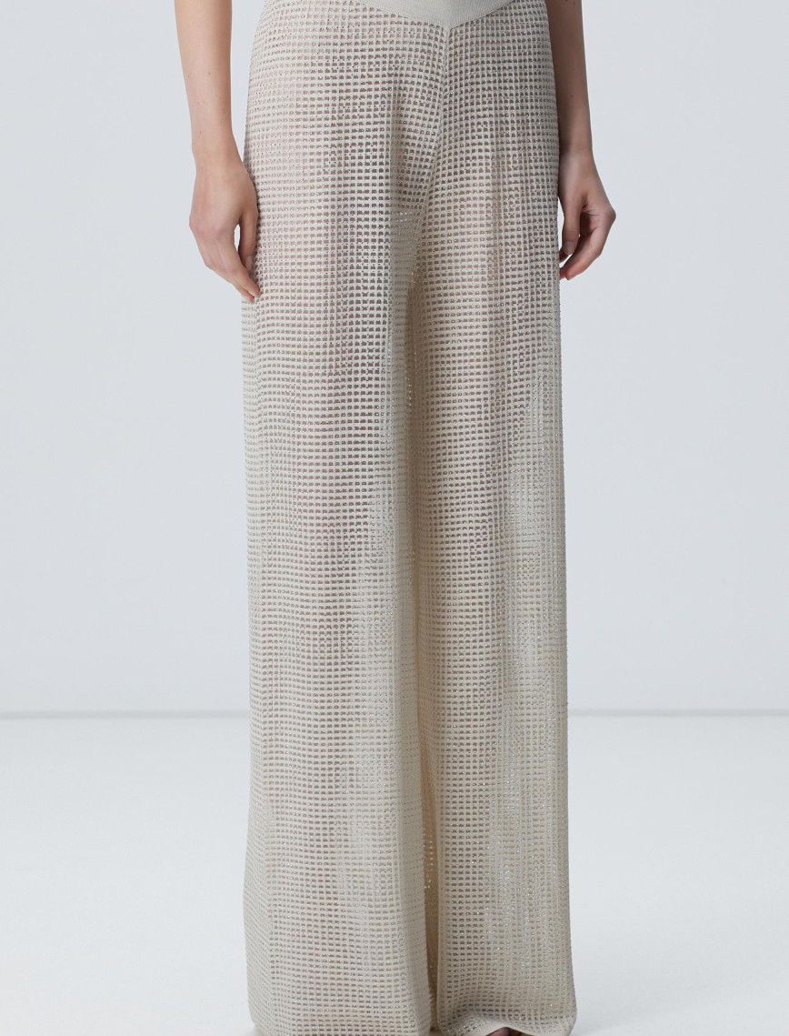 Network Kadın Limited Bej Triko Pantolon Network Kadın Limited Bej Triko Pantolon