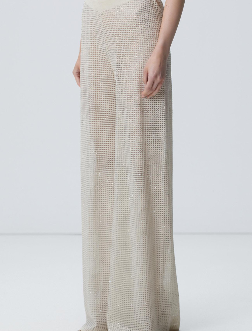 Network Kadın Limited Bej Triko Pantolon Network Kadın Limited Bej Triko Pantolon