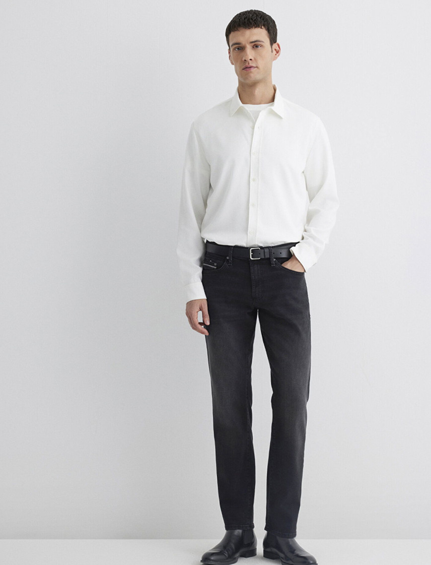 Mavi Hunter Mavi Premium Koyu Gri Jean Pantolon 0020218775