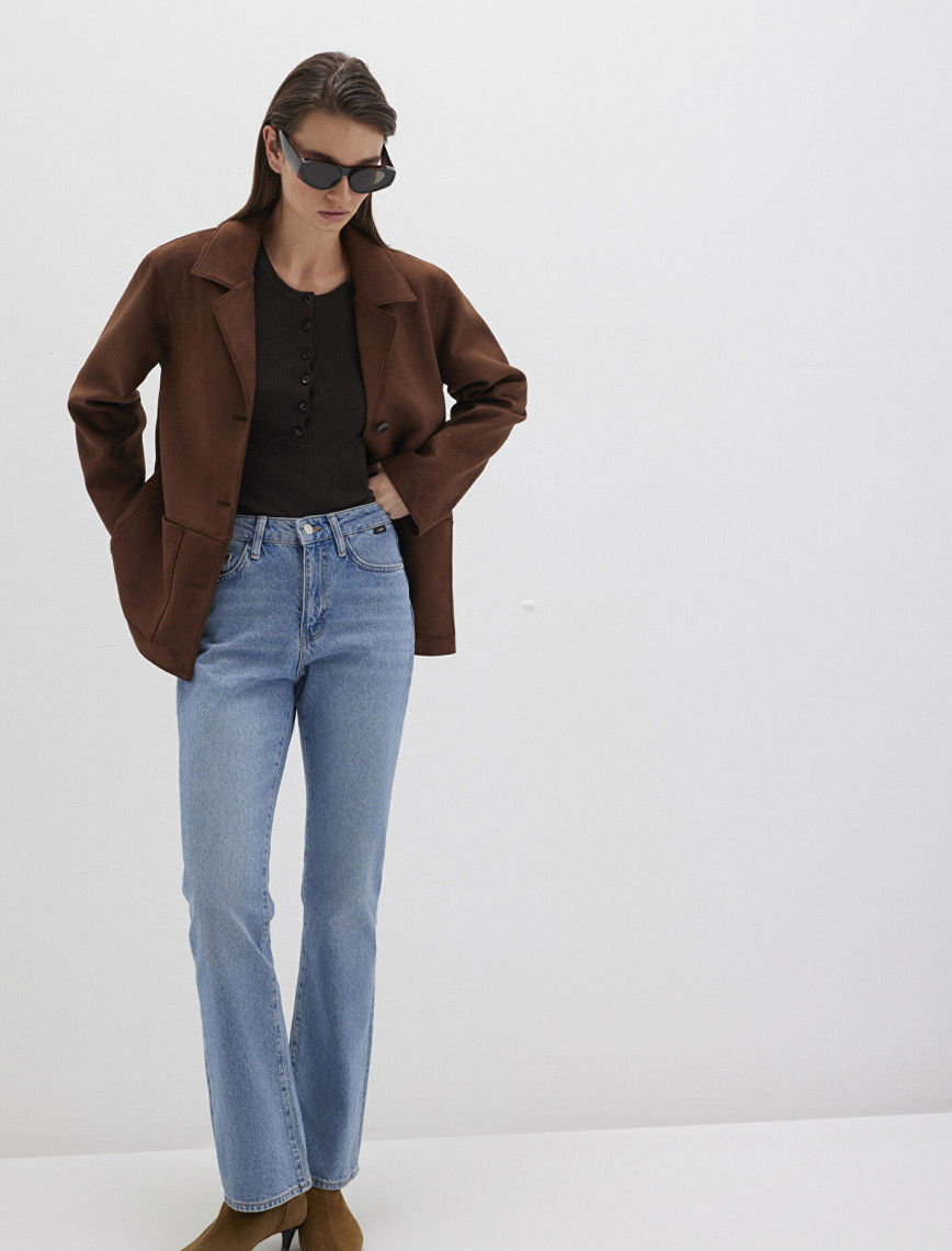 Mavi Bliss Real Blue Gölgeli Indigo Mavisi Jean Pantolon 101437-80890