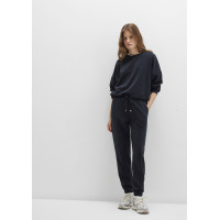 Mavi Lux Touch Siyah Modal Eşofman Altı 1600453-900