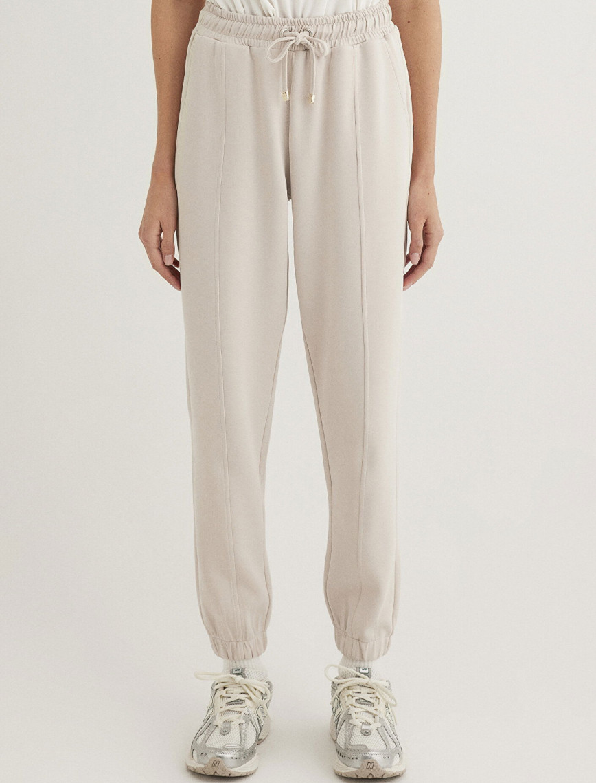 Mavi Lux Touch TENCEL TM Modal Bej Eşofman Altı 1600453-34531