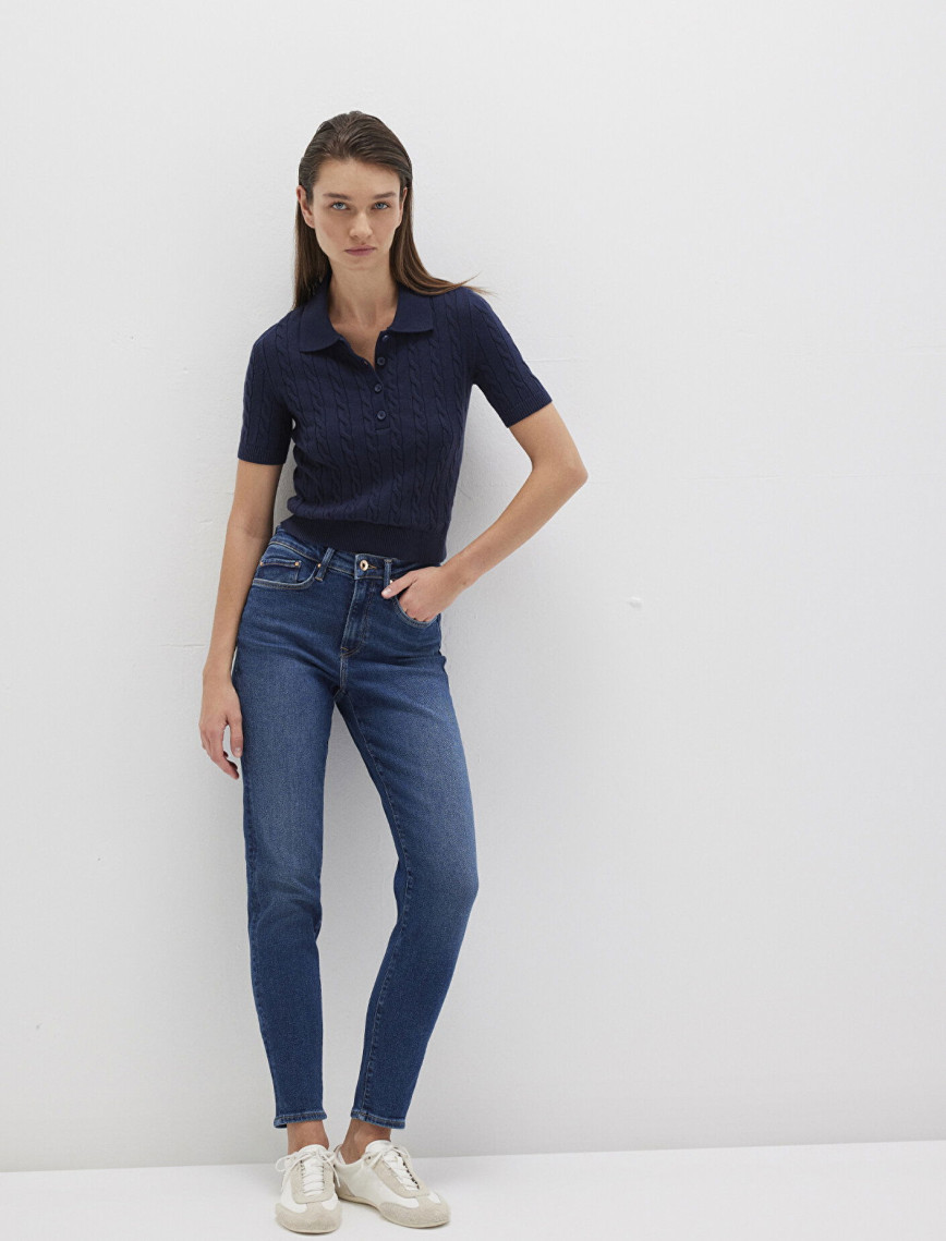 Mavi Cindy Mavi Premium Mürekkep Mavi Jean Pantolon 100277-85280 Mavi Cindy Mavi Premium Mürekkep Mavi Jean Pantolon 100277-85280