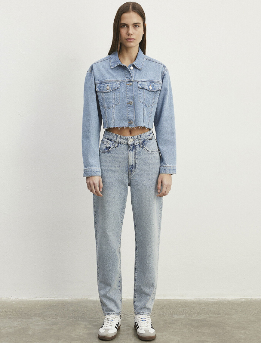 Mavi Brenda 90lar İndigo Mavisi Jean Ceket 1110118-86443 Mavi Brenda 90lar İndigo Mavisi Jean Ceket 1110118-86443