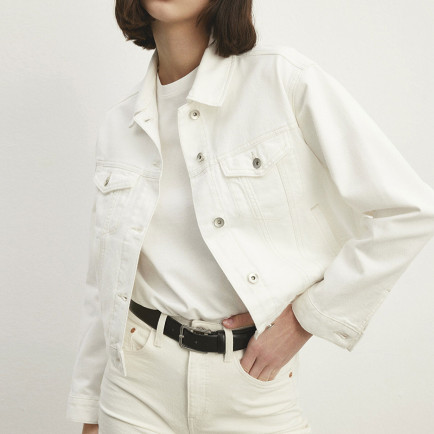 Mavi Megi Mavi Premium Kırık Beyaz Jean Ceket 1110389-86745 Mavi Megi Mavi Premium Kırık Beyaz Jean Ceket 1110389-86745