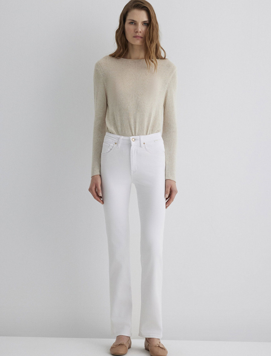 Mavi Kendra Gold Premium Beyaz Jean Pantolon 1074686459