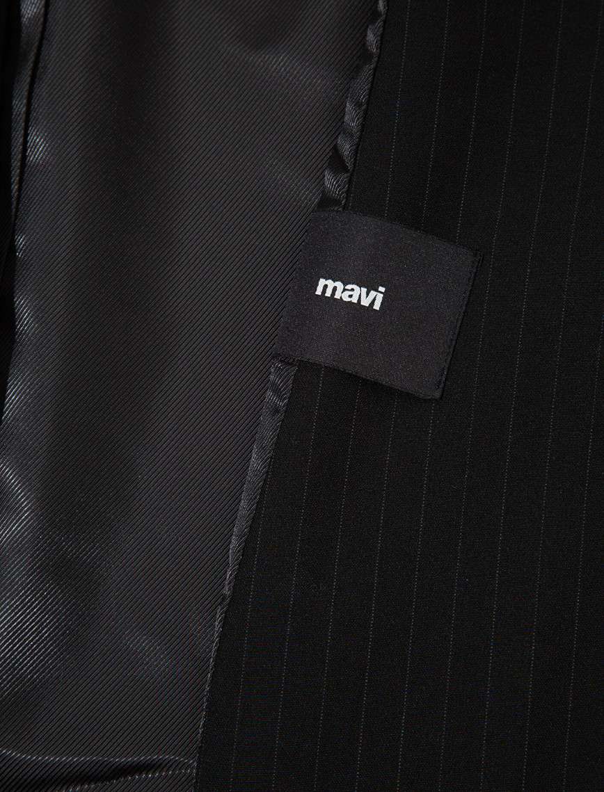 Mavi Çizgili Blazer 1110519-85353 Mavi Çizgili Blazer 1110519-85353