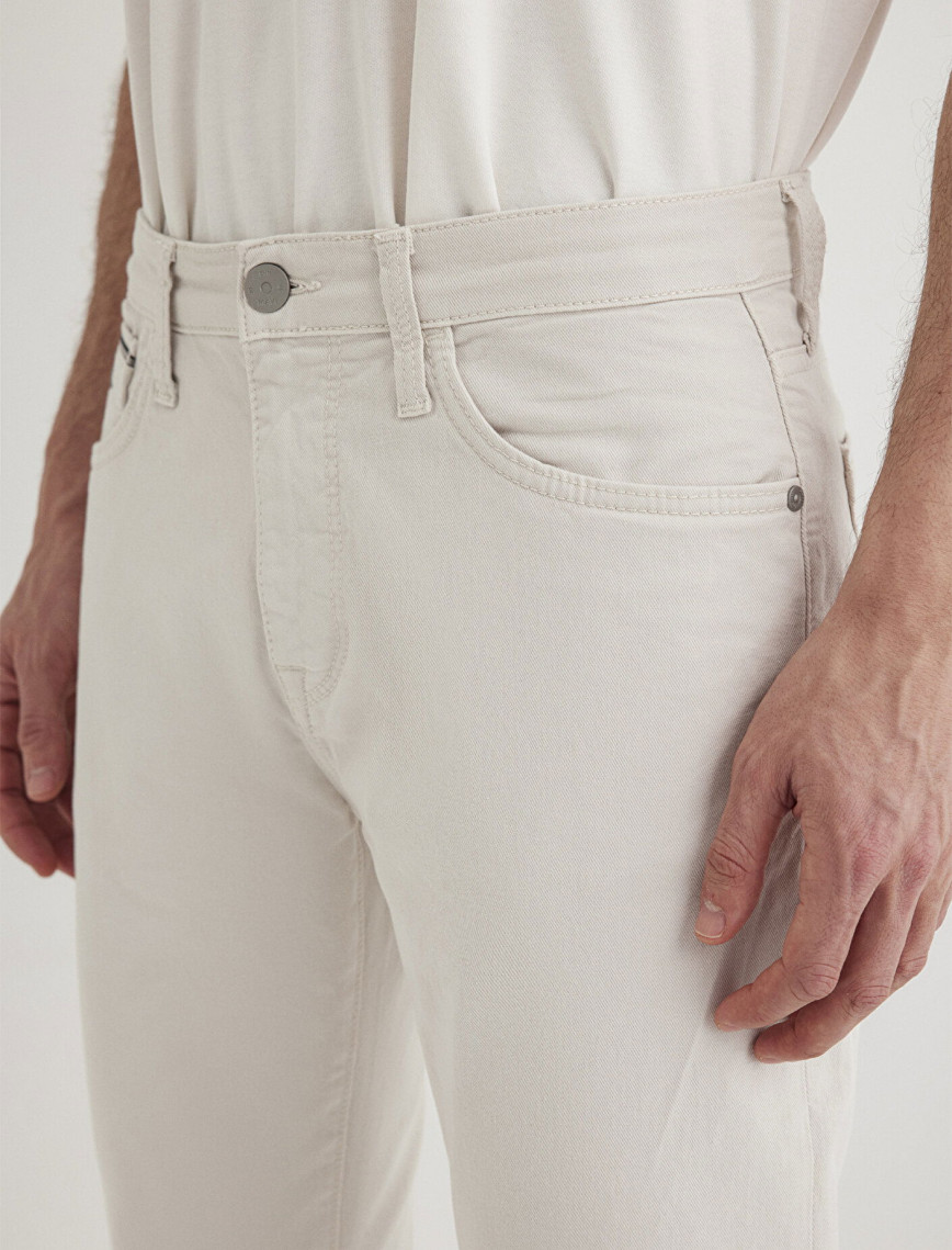 Mavi Jake Mavi Black Ekru Comfort Gabardin Pantolon 0042289464