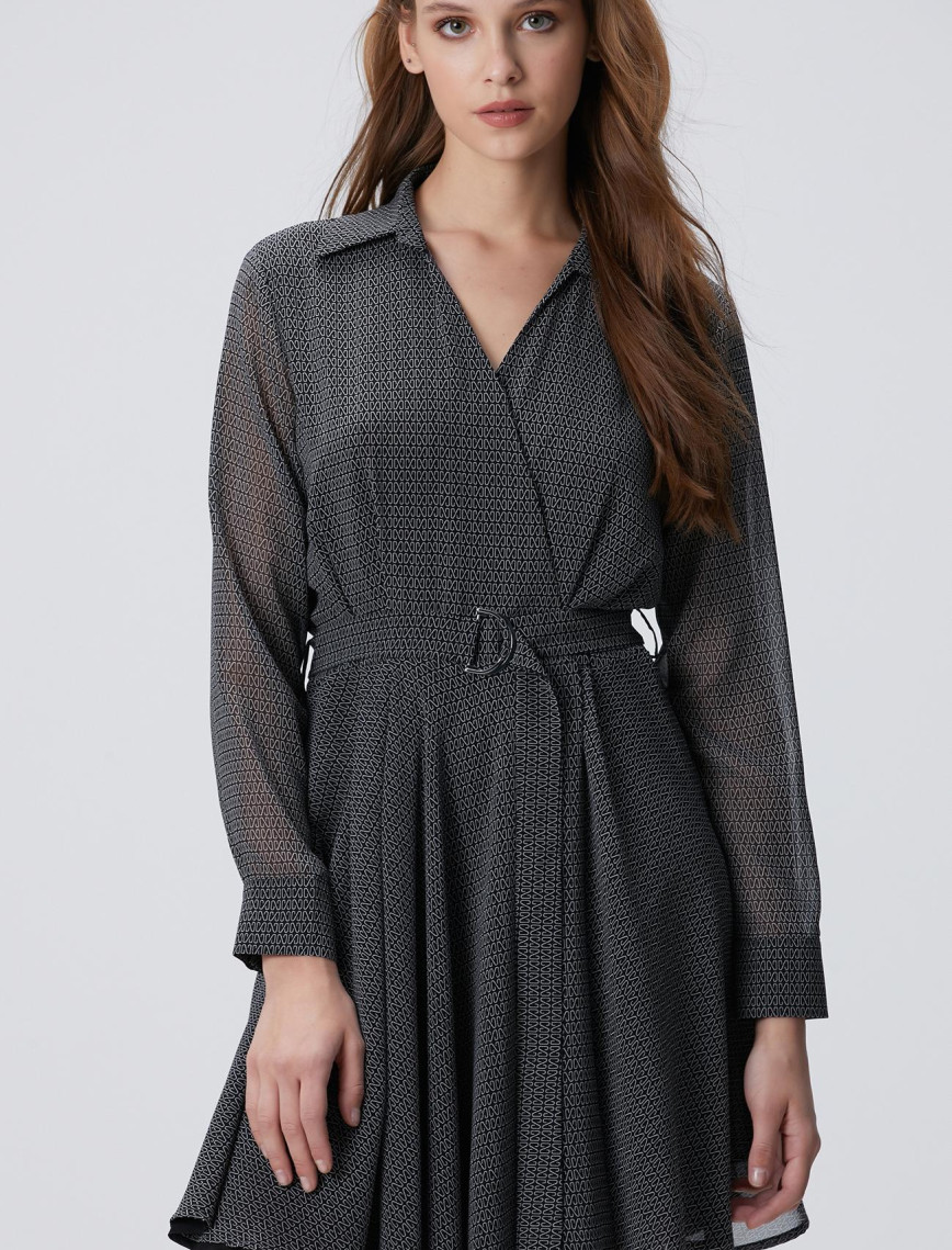 Network Kadın Siyah N Logolu Elbise Network Kadın Siyah N Logolu Elbise