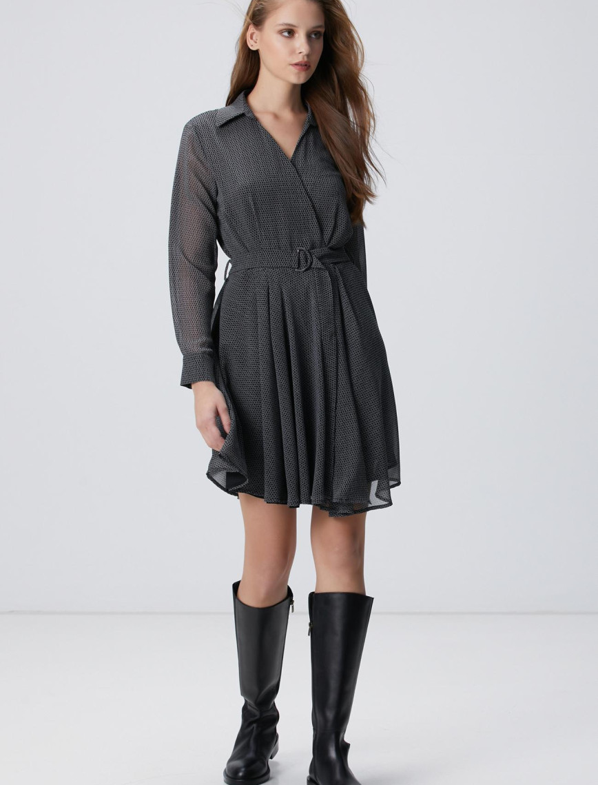 Network Kadın Siyah N Logolu Elbise Network Kadın Siyah N Logolu Elbise