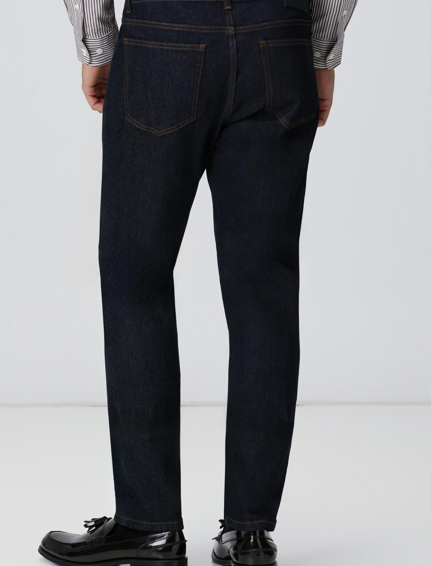 Network Erkek Lacivert Denim Pantolon Network Erkek Lacivert Denim Pantolon