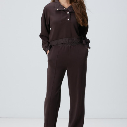 Network Kadın Kahverengi Modal Karışımlı Eşofman Network Kadın Kahverengi Modal Karışımlı Eşofman