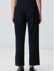 Network Kadın Lacivert Geniş Paça Basic Pantolon Network Kadın Lacivert Geniş Paça Basic Pantolon
