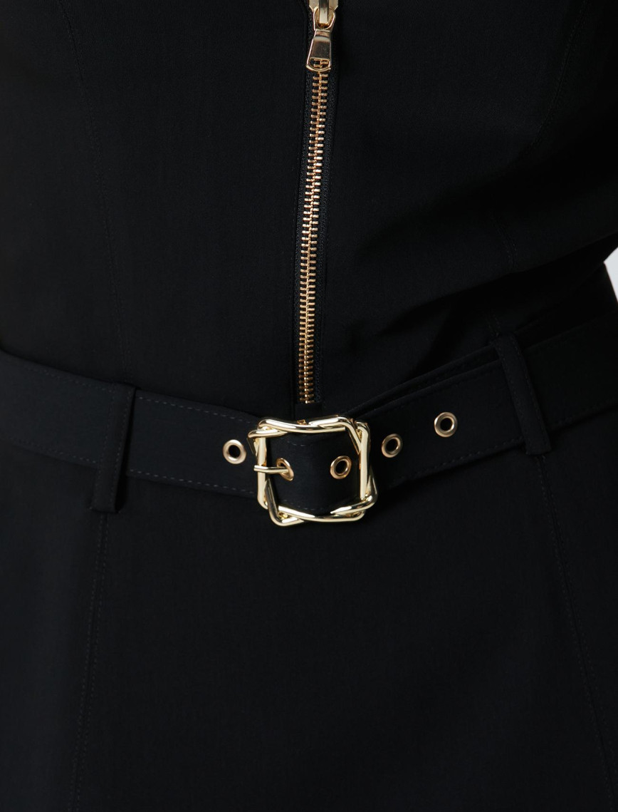 Network Kadın Siyah Midi Elbise Network Kadın Siyah Midi Elbise