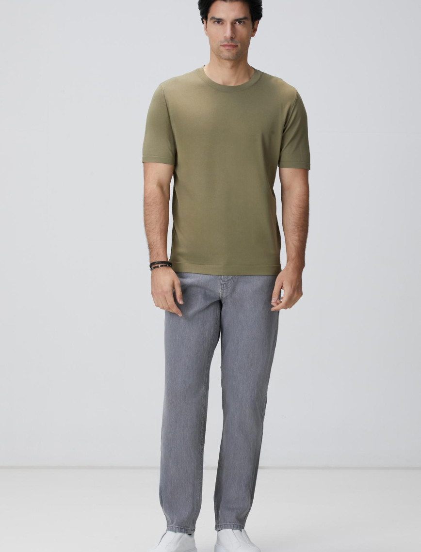 Network Erkek Açık Gri Denim Pantolon Network Erkek Açık Gri Denim Pantolon