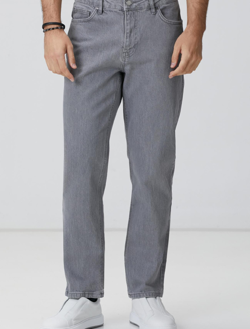 Network Erkek Açık Gri Denim Pantolon Network Erkek Açık Gri Denim Pantolon