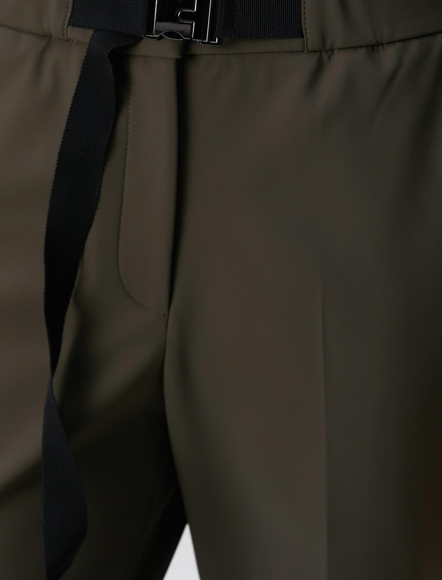 Network Kadın Haki N-Tech Kemer Detaylı Pantolon Network Kadın Haki N-Tech Kemer Detaylı Pantolon