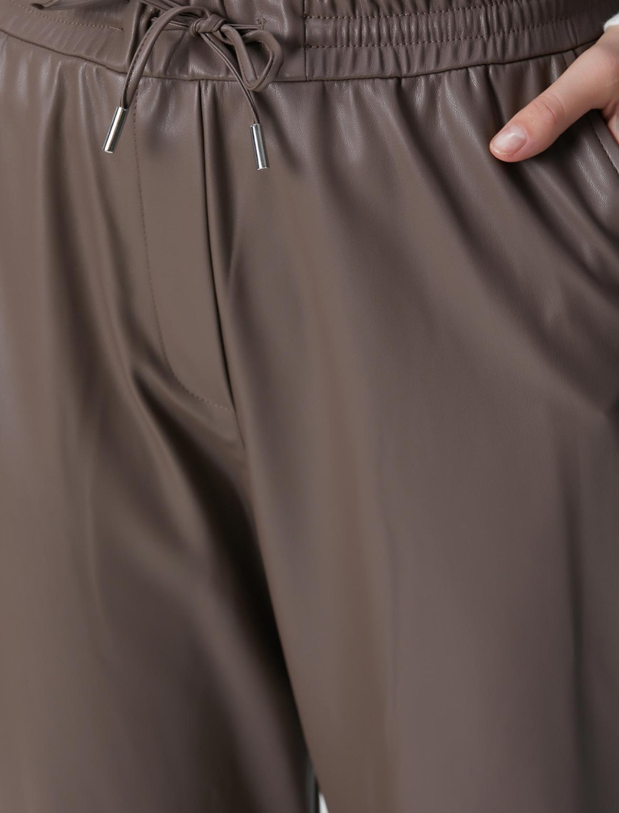 Network Kadın Vizon Vegan Deri Pantolon Network Kadın Vizon Vegan Deri Pantolon