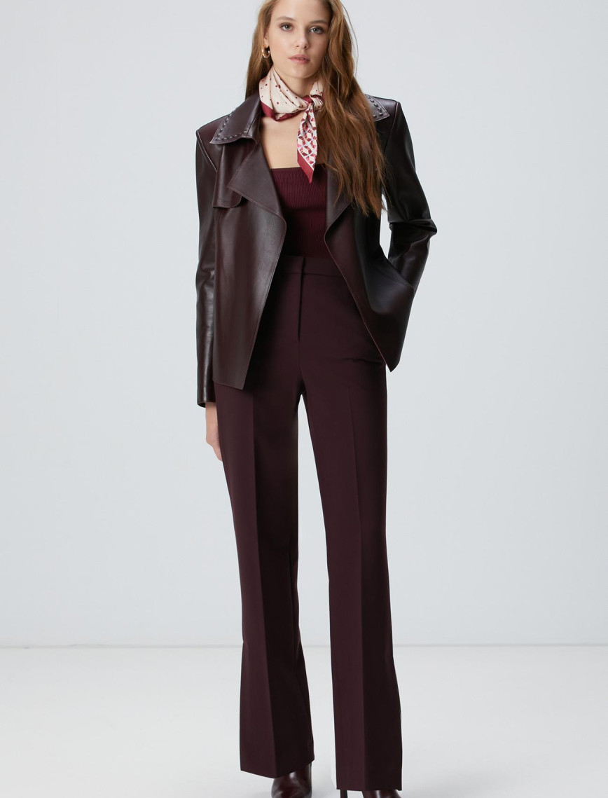 Network Kadın Vişne Pantolon Network Kadın Vişne Pantolon