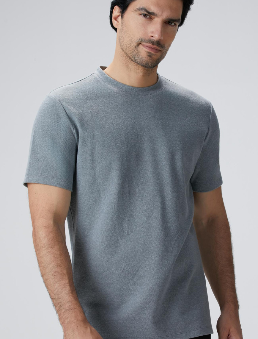 Network Erkek Mint Nane Jakarlı T-shirt Network Erkek Mint Nane Jakarlı T-shirt