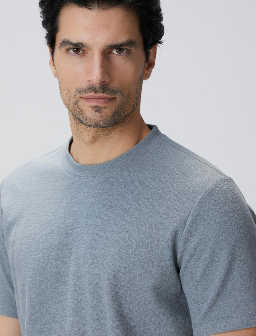 Network Erkek Mint Nane Jakarlı T-shirt Network Erkek Mint Nane Jakarlı T-shirt