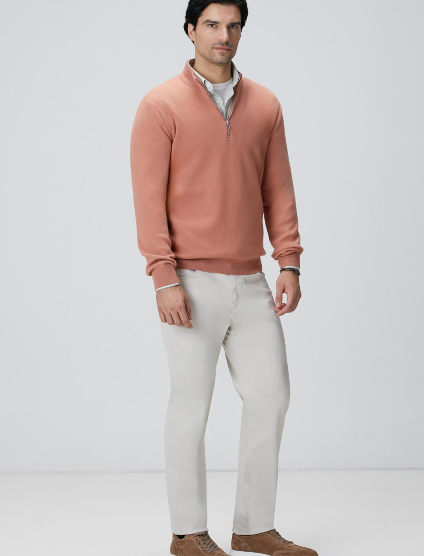 Network Erkek Somon Triko Kazak Network Erkek Somon Triko Kazak