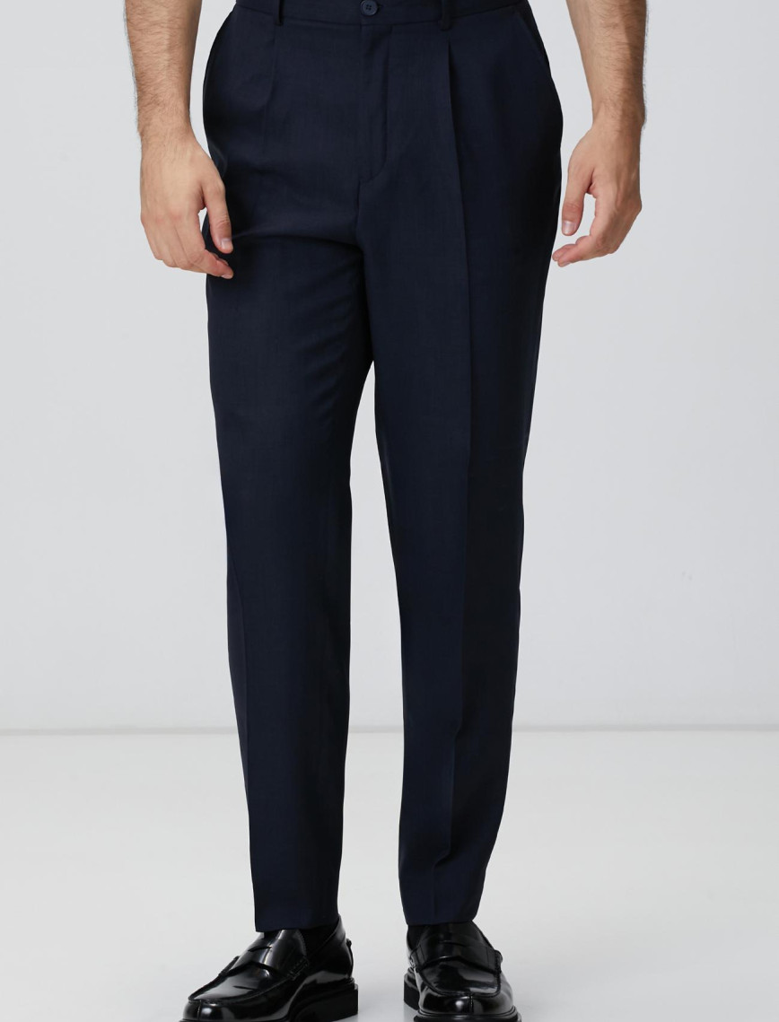 Network Erkek Lacivert Comfort Fit Pantolon Network Erkek Lacivert Comfort Fit Pantolon