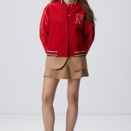 Network Kadın Camel Yün Karışımlı Mini Etek Network Kadın Camel Yün Karışımlı Mini Etek