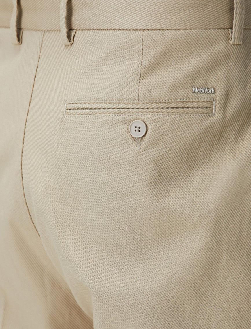 Network Erkek Bej Casual Chino Pantolon Network Erkek Bej Casual Chino Pantolon