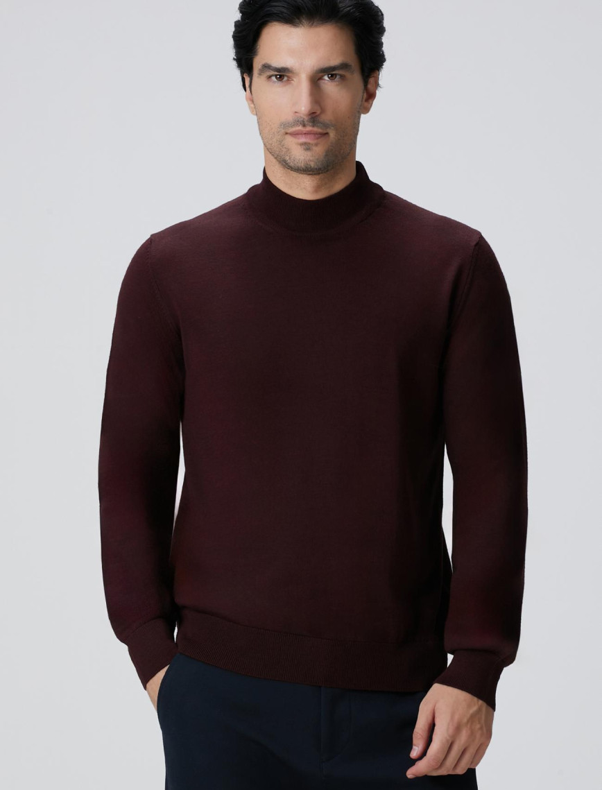 Network Erkek Siyah Yün Karışımlı Kazak Network Erkek Siyah Yün Karışımlı Kazak