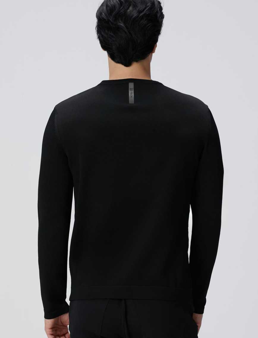 Network Erkek N-Tech Siyah Jakarlı Kazak Network Erkek N-Tech Siyah Jakarlı Kazak