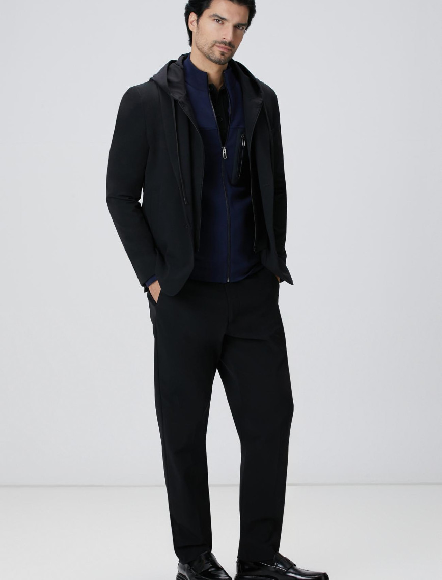 Network Erkek Siyah Triko Kazak Network Erkek Siyah Triko Kazak